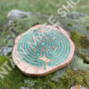 "Emerald Isle" Double Labyrinth Hand Carved on Maple - Image 8