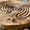 Classic Asymmetric Hand Labyrinth with Natural Finish - Image 3