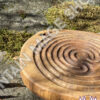 Classic Asymmetric Hand Labyrinth with Natural Finish - Image 7