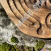 Classic Asymmetric Hand Labyrinth with Natural Finish - Image 9