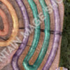 Rainbow Labyrinth on Foraged Maple - Image 7